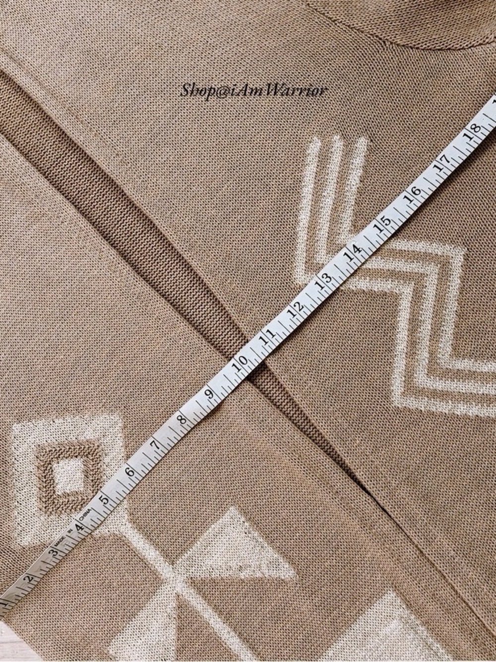 LRL Camel & Cream Tribal Intarsia
Knit Duster *shop@iamwarrior - Picture 7 of 10